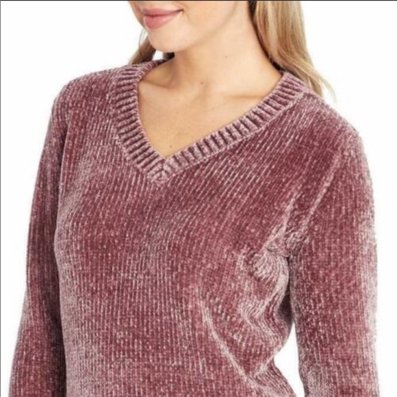 NWT ORVIS Chenille V-Neck Pullover Sweater - Picture 2 of 3